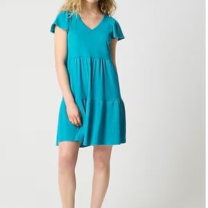 J Crew Factory Tiered knit mini dress